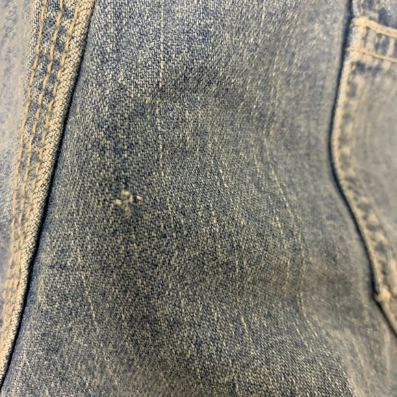 Lee Dungarees Carpenter Shorts Retro Stone Y2K 2006 Men 42L Denim Loose Straight - Picture 10 of 12